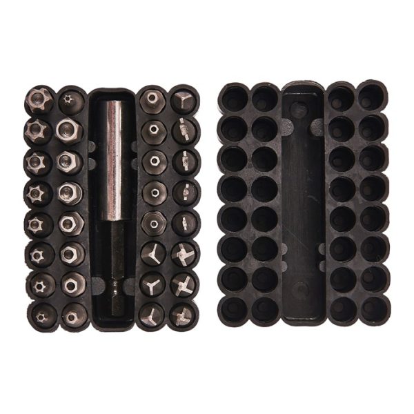 33 Piece security power bit set