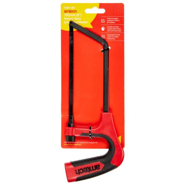 150mm (6") Dual colour junior hacksaw