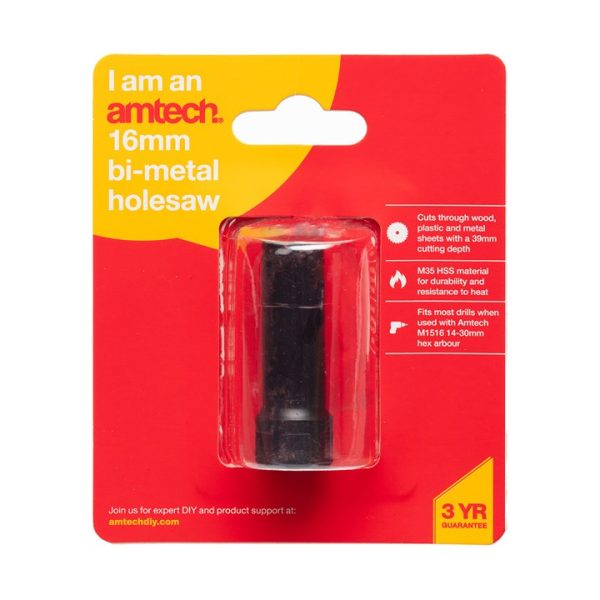 Amtech 16mm Bi-metal holesaw