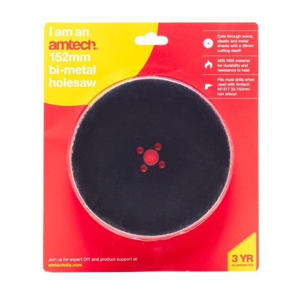 Amtech 152mm Bi-metal holesaw