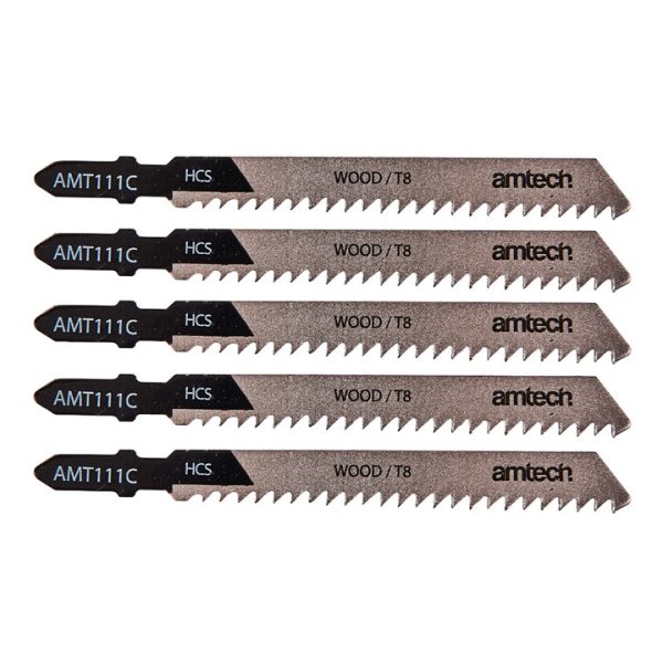 5 Piece wood jigsaw blade set (AMT111C)