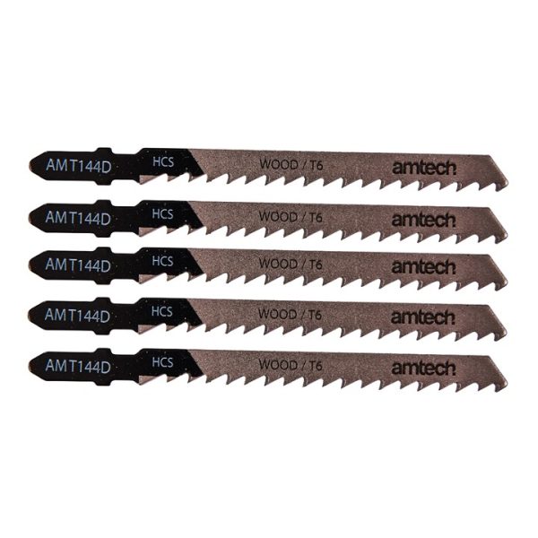 5 Piece wood jigsaw blade set (AMT144 D)