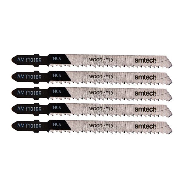 5 Piece reverse cut wood jigsaw blade set (AMT101BR)