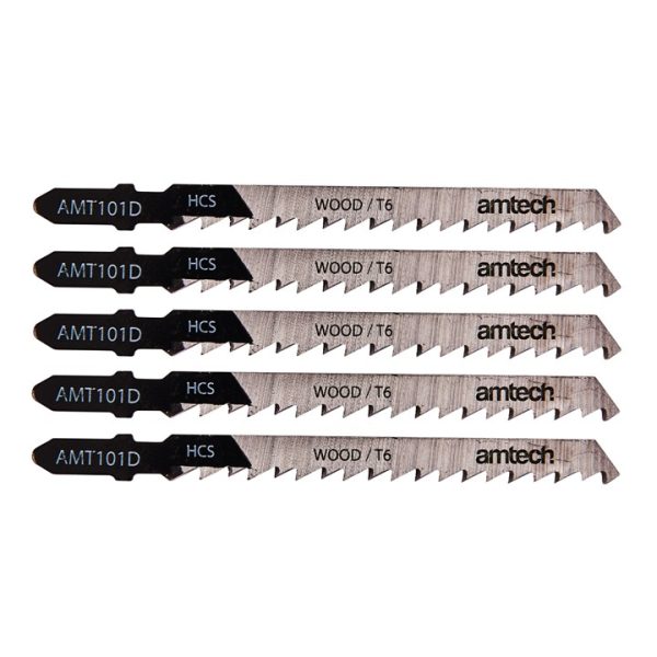 5 Piece wood jigsaw blade set (AMT101D)