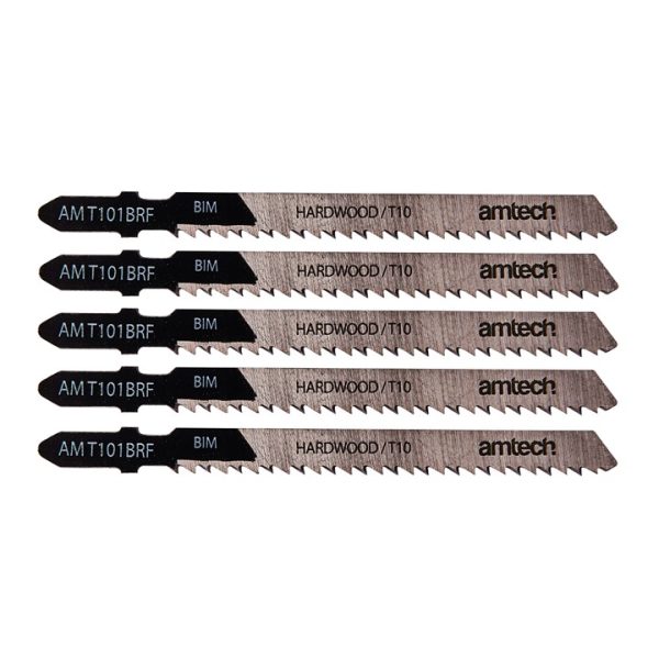 5 Piece reverse cut wood jigsaw blade Set (AMT101BRF)