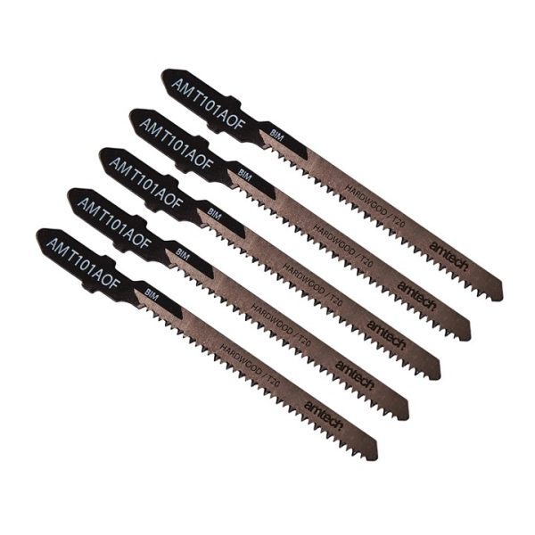 5pc Wood Jigsaw Blade Set (AMT101AOF)