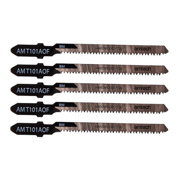 5pc Wood Jigsaw Blade Set (AMT101AOF)