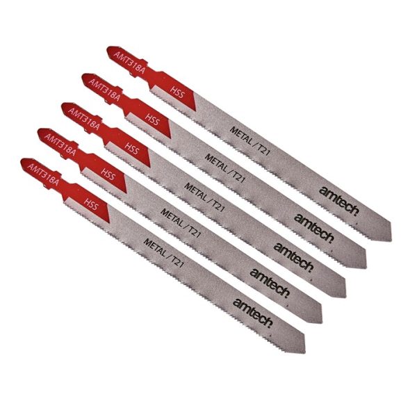 5 Piece metal jigsaw blade set (AMT318A)