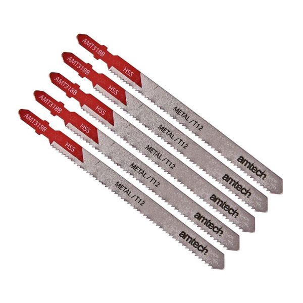 5 Piece metal jigsaw blade set (AMT318B)