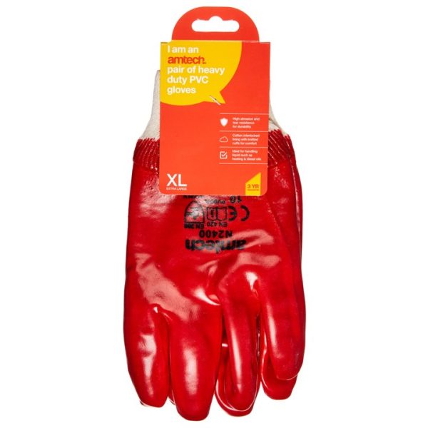 XL (Size 10) Heavy duty PVC gloves