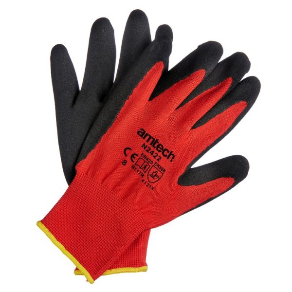 Medium (Size 8) Nitrile performance work gloves