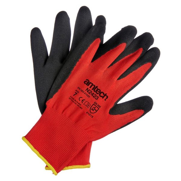 Nitrile performance work gloves (Size 7)