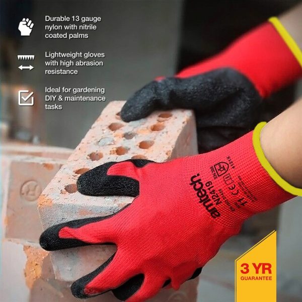 Nitrile performance work gloves (Size 7)