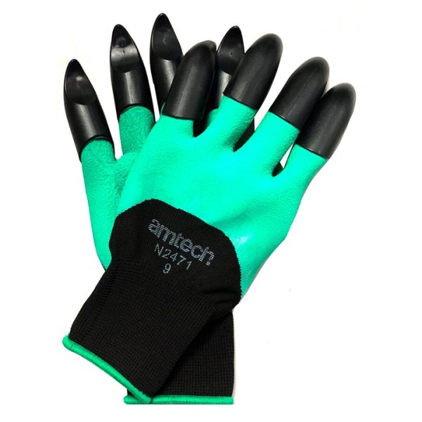 Large (Size 9) Garden gloves with claws