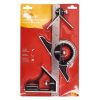300mm (12") combination square and protractor