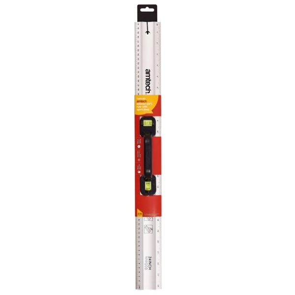 600mm (24") Rule with spirit level