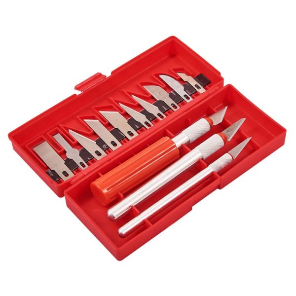 13 Piece hobby knife kit