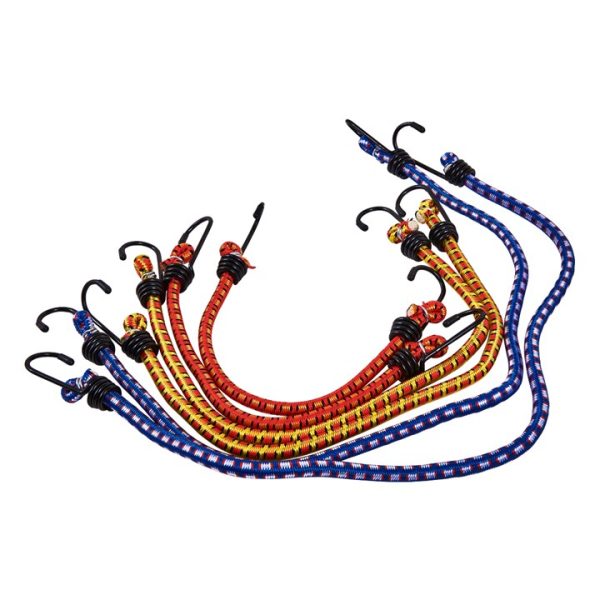 Assorted bungee cords (6 pack)