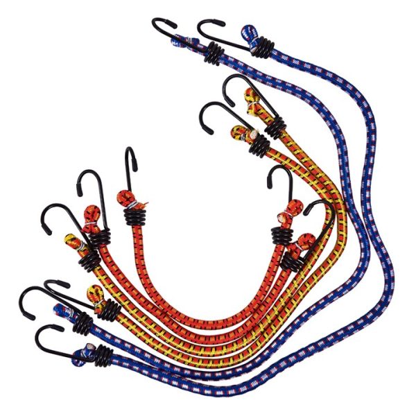 Assorted bungee cords (6 pack)