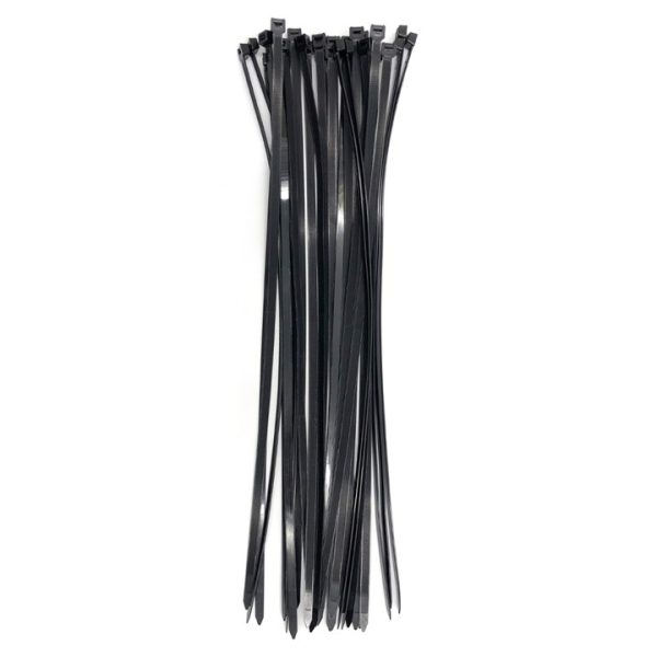 30 Tie wraps (500mm x 6.5mm) - black