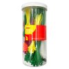 600 Assorted tie wraps