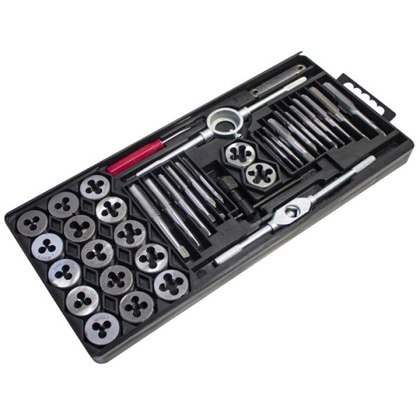 40 Piece metric tap and die set