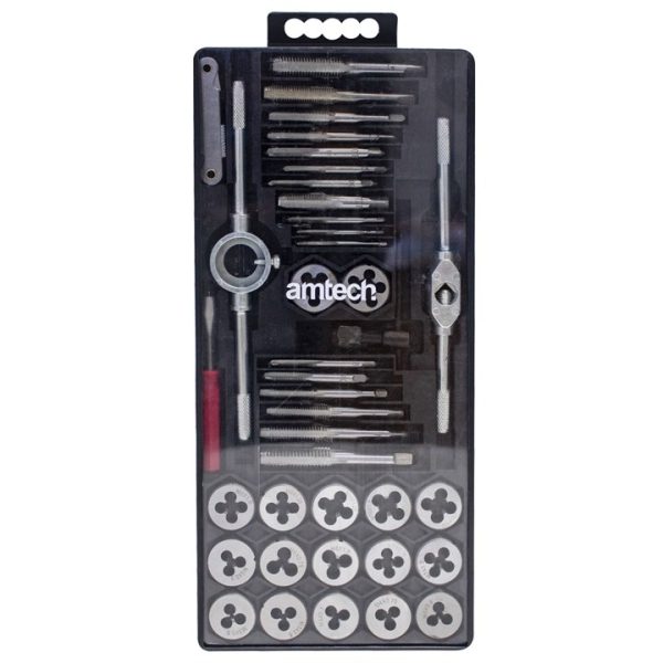 40 Piece metric tap and die set