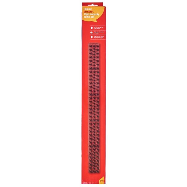 Security spikes - brown (10 pack)