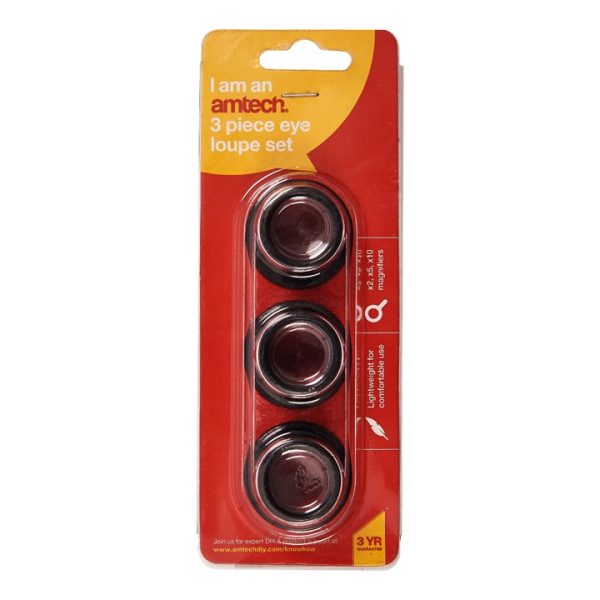 3m Piece eye loupe set