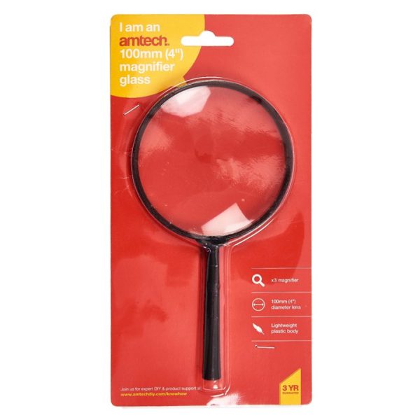 100mm (4") x3 Magnifying glass