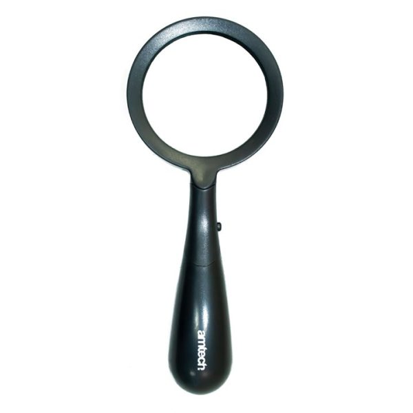 3x hand magnifier with LED