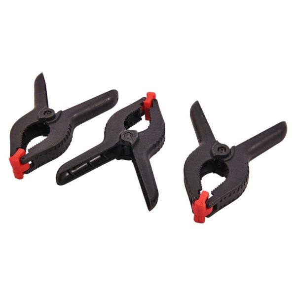 3 Piece 150mm (6") plastic clamp set