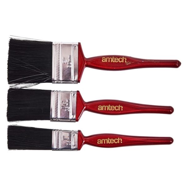 3 Piece paint brush set