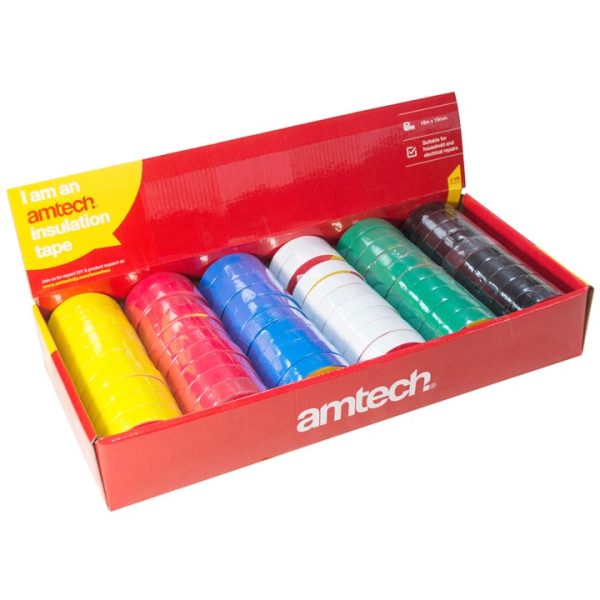 60 Piece insulation tape set in assorted colours