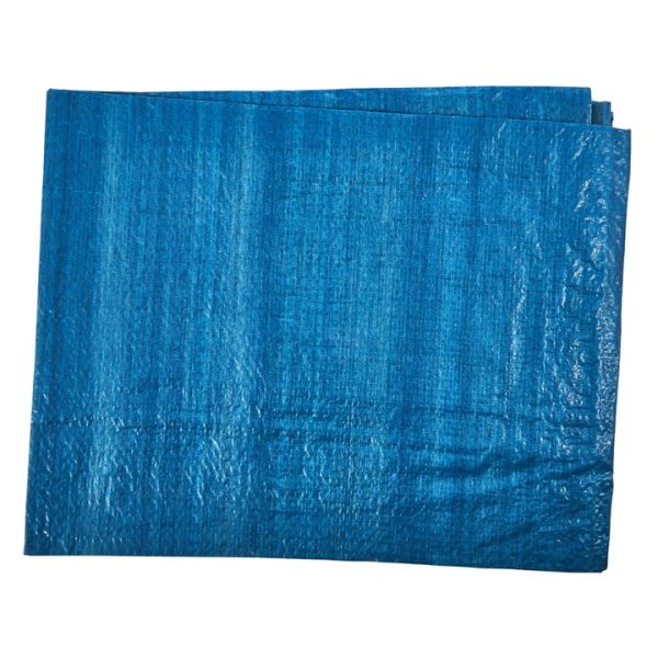 180cm (6ft) x 120cm (4ft) Tarpaulin - blue