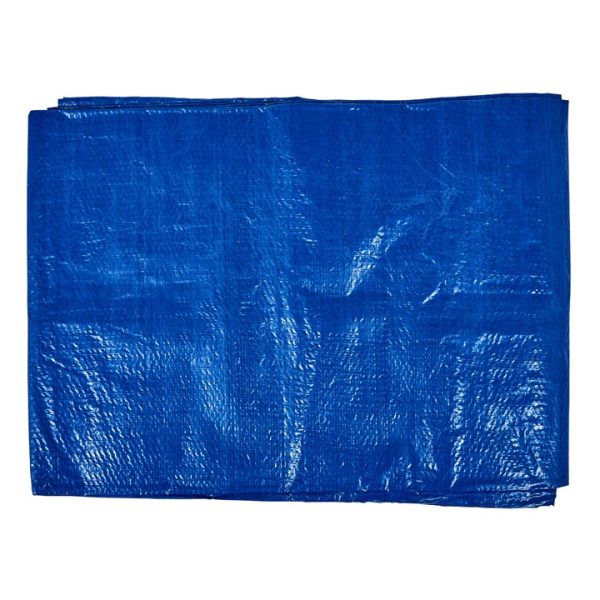 275cm (9ft) x 180cm (6ft) Tarpaulin - blue