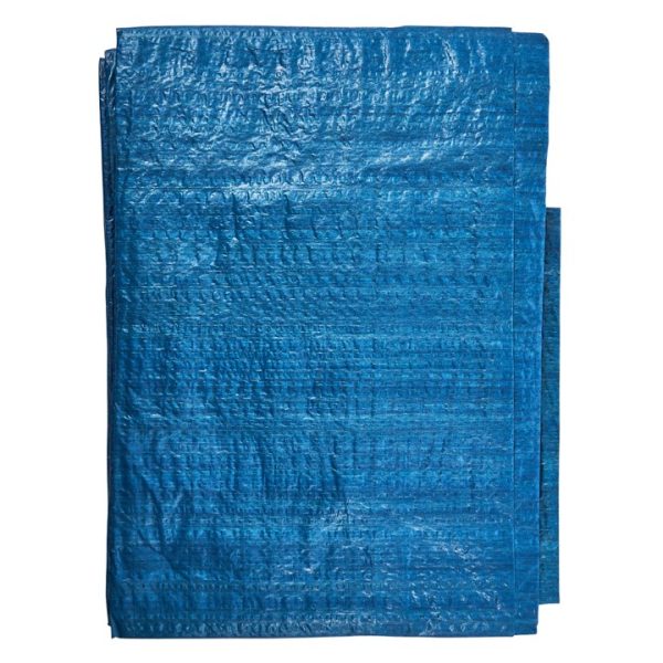 365cm (12ft) x 245cm (8ft) Tarpaulin - blue