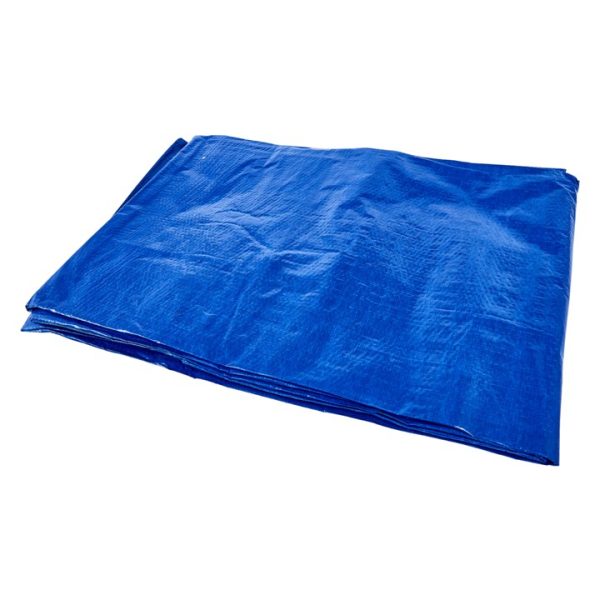 550cm (18ft) x 365cm (12ft) Tarpaulin - blue