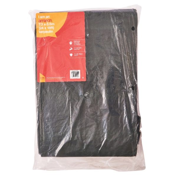 730mm (24ft) x 550cm (18ft) Tarpaulin - green