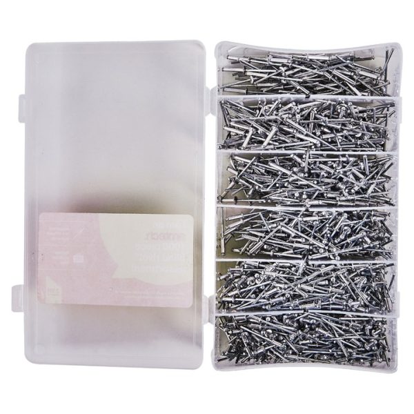 1000 Piece blind rivet assortment