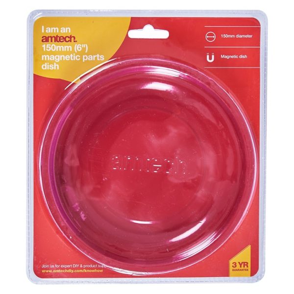 150mm (6") magnetic tray