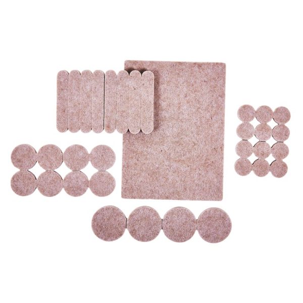 33 Self-adhesive felt floor protector pads