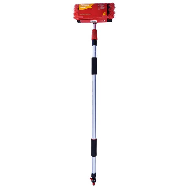 Telescopic cleaning brush