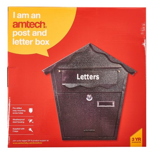 Post box - black