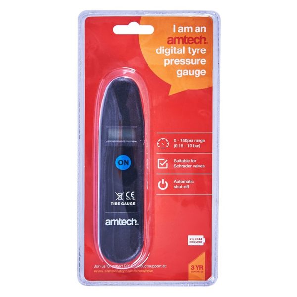 Digital tyre pressure gauge