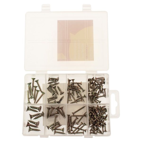 149 Piece wood screw set