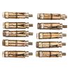 10 Piece M6 x 50mm expansion bolts
