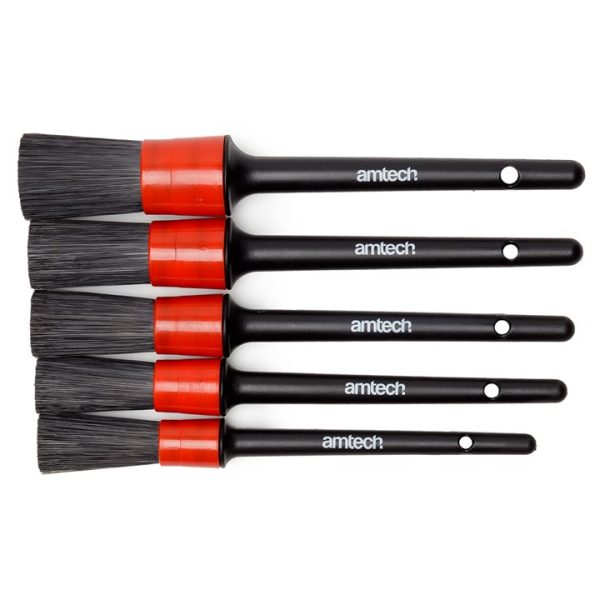 Car detailing brush set (5pc)