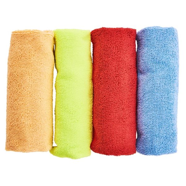 Microfibre cloths (4 pack)