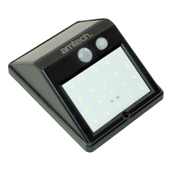 20 SMD LED solar PIR outdoor sensor light